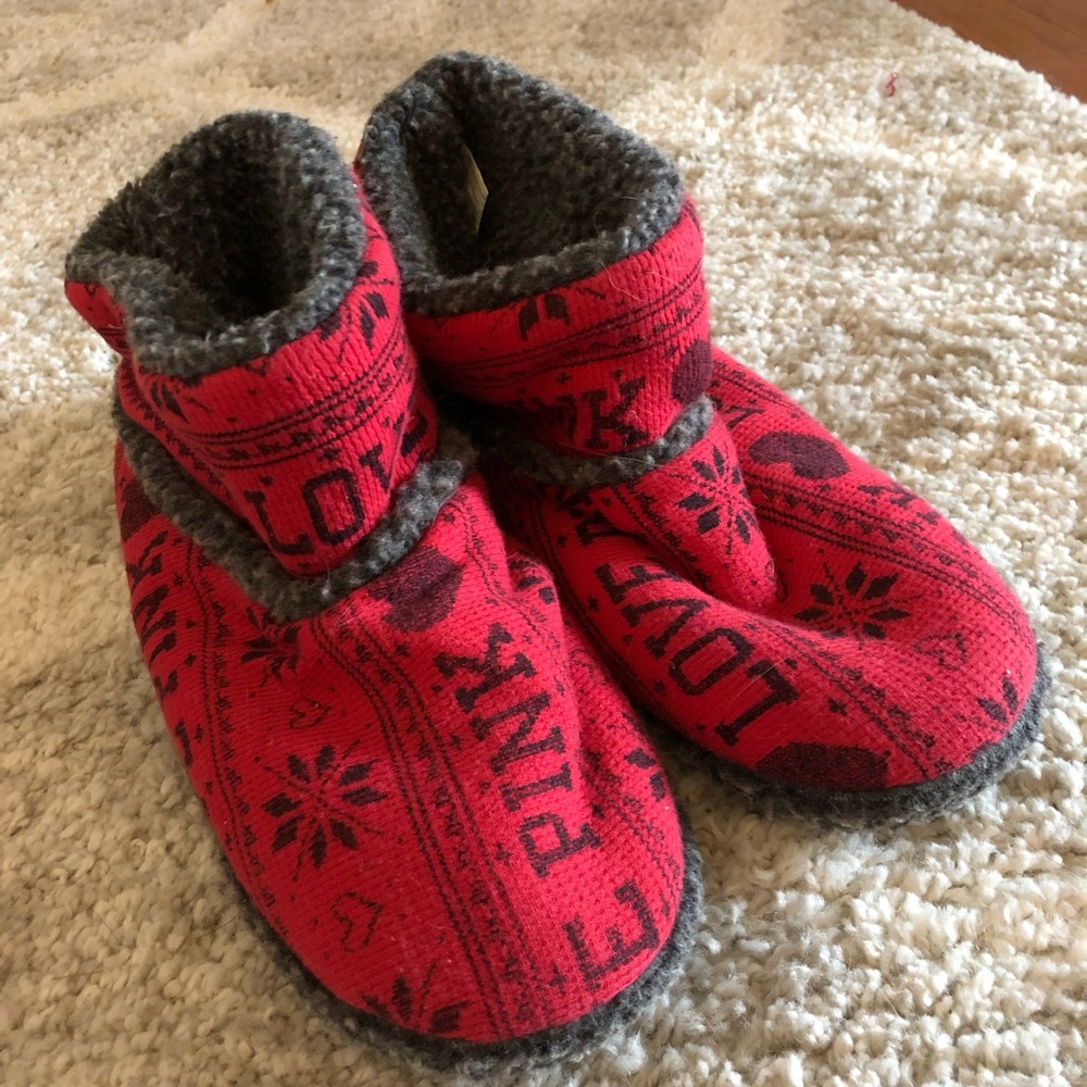 VS PINK slippers